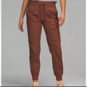 LULULEMON Dance Studio Mid-rise jogger full length.  Colour Ancient Copper Sz 8